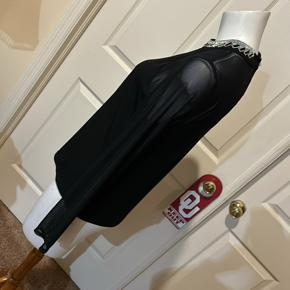 Moa Moa Sheer Rhinestone Blouse. Size Large - Picture 4 of 10